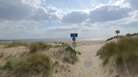 Rob Armstrong/Google Crosby beach