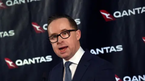 Getty Images Qantas chief executive officer Alan Joyce