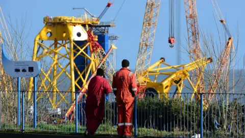 Getty Images Bifab yard in Fife