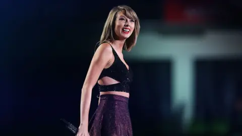 Getty Images Taylor Swift performs in Australia in 2015