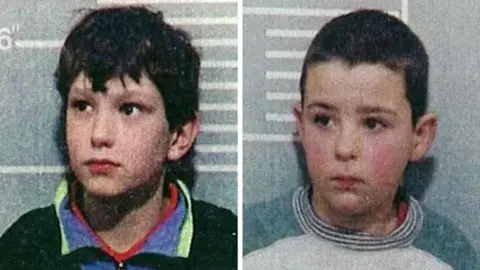 PA Jon Venables and Robert Thompson mugshots