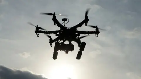 Getty Images A stock image of a drone