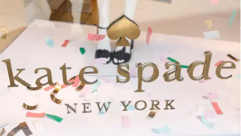 Reuters Kate Spade logo on a store in New York