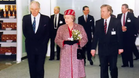 Stansted Airport The Queen at Stansted