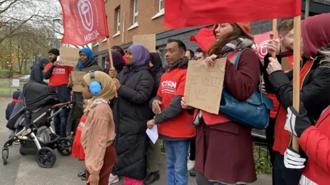 BBC Twinnell House vigil