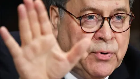 Getty Images The US Attorney General, William Barr