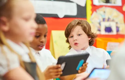 Getty Images Pupils on computers