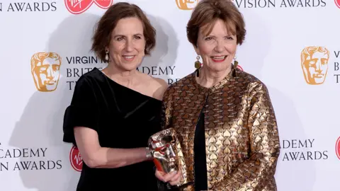 Getty Images Kirtsy Wark and Baroness Bakewell