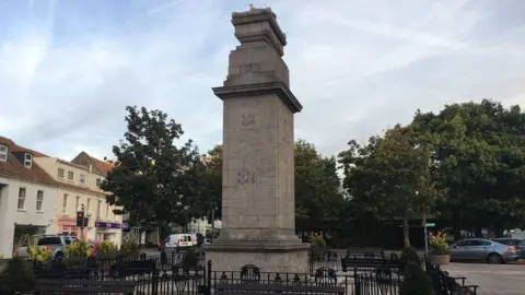 BBC Cenotaph in St Helier