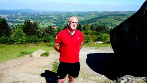 Sean O'Hare regular hikes in the Mourne Mountains but 10 months ago he suffered a double stroke.