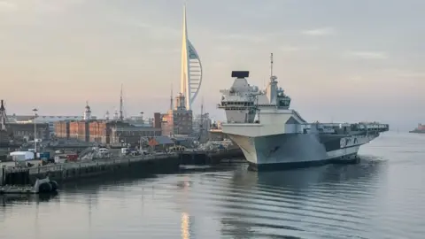 Getty Images HMS Queen Elizabeth