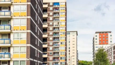 Getty Images Social housing in Hackney