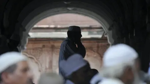 Getty Images Muslim prayers during Ramadan