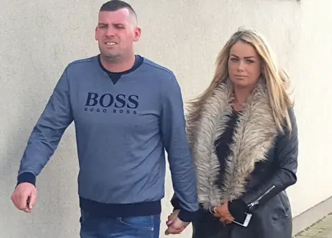 PA Craig Smith and Daniella Hirst