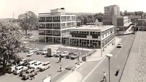 Bedfordshire County Council Dunstable Library in the 1960s