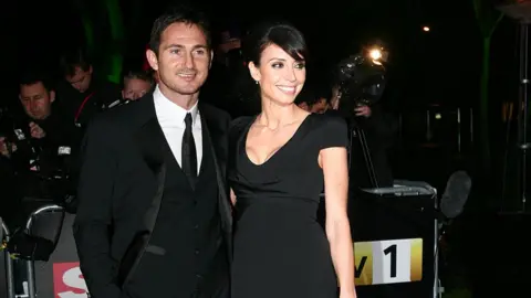 PA Frank Lampard with his wife, TV presenter Christine Bleakley