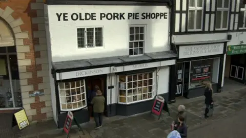 Dickinson & Morris pork pie shop