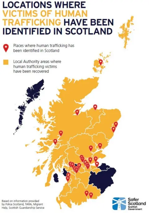 Updated trafficking map