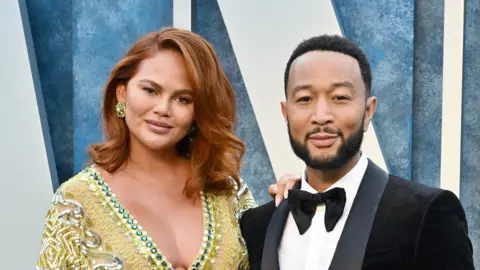 Chrissy Teigen and John Legend