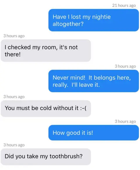 Libby Heaney Lady Chatterley Tinder chat