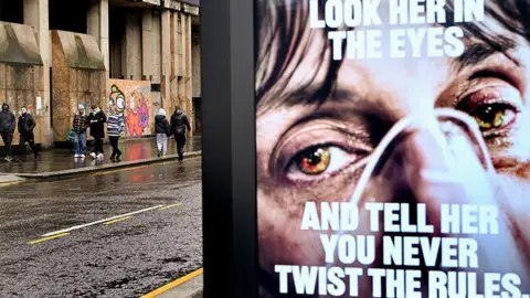 Getty Images Covid poster