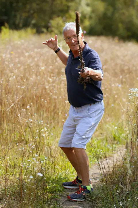 Jenny Downing Man fencing