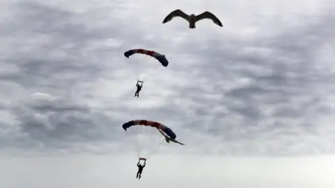 PA RAF Falcons parachute team