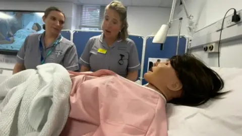 BBC Birthing mannequin for training