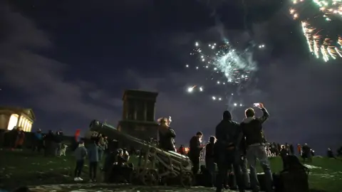 PA Media Calton Hill, Edinburgh