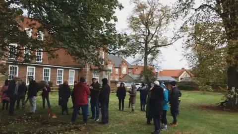 Newark protestors