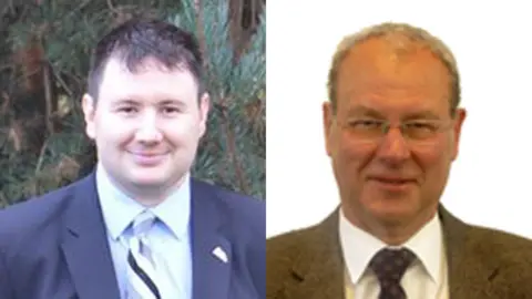 BBC Alastair Majury and Robert Davies