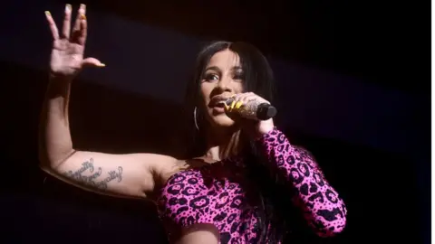 Getty Images Cardi B performs during the ACL Music Festival 2019 at Zilker Park on October 06, 2019 in Austin, Texas.