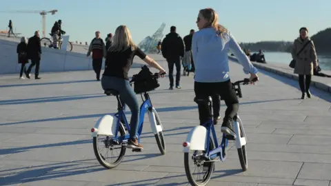 Urban Infrastructure Partner Bike-sharers in Oslo