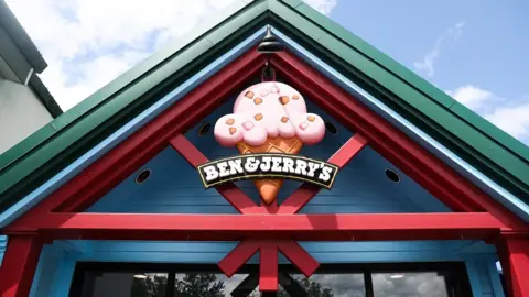 Getty Images Ben and Jerry's store, Vermont