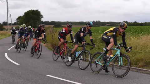 PA Media Men's Tour of Britain race in Suffolk in 2017