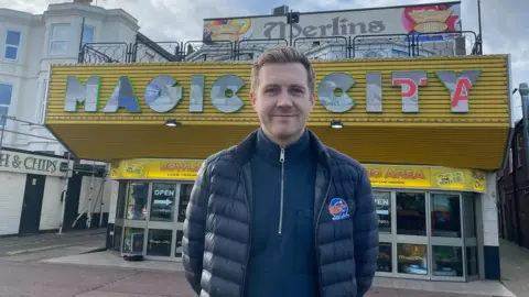 Andrew Turner/BBC Jamie Jones