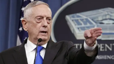 EPA US Defence Secretary Jim Mattis
