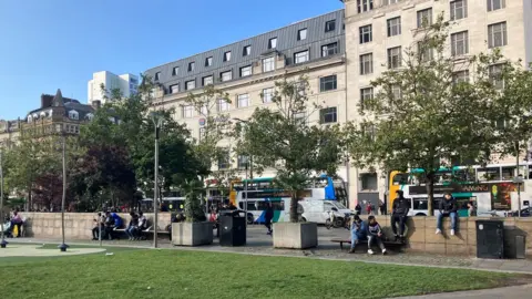 Richard Stead/BBC Piccadilly Gardens