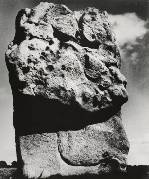 Bill Brandt A photograph of a rock at Avebury