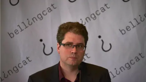 Getty Images Eliot Higgins, the founder of Bellingcat