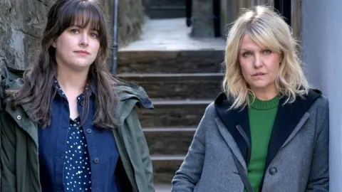 BBC/Silverprint Pictures/Jamie Simpson Alison O'Donnell and Ashley Jenson