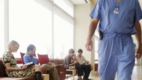 Getty Images Hospital waiting area