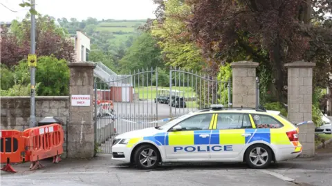 Pacemaker Police car at the scene