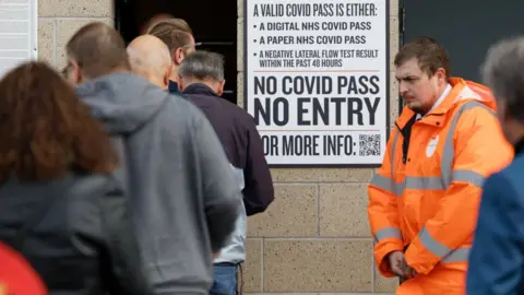 Getty Images covid passport