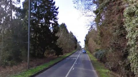 Google B1145 Gayton Road at Bawsey