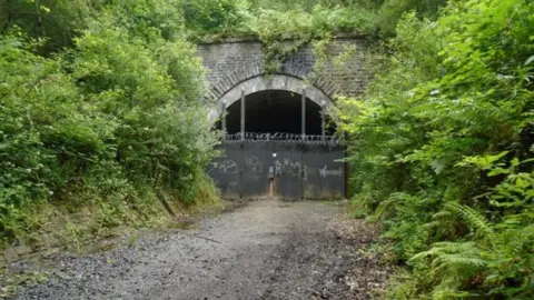 Sustrans Abernant Tunnel