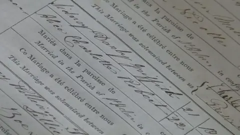 JERSEY ARCHIVE marriage document