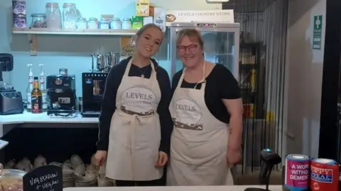 Levels Store and Cafe Lauren and Lizz in the Cafe