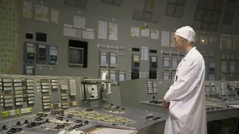 BBC Scientist inside Chernobyl Nuclear Power Plant