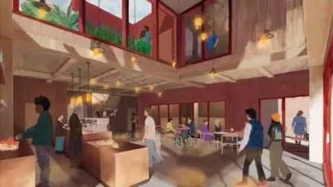 Reading Borough Council Hexagon designs